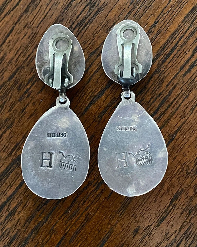 Ralph Tawangyaouma Repouse Earrings