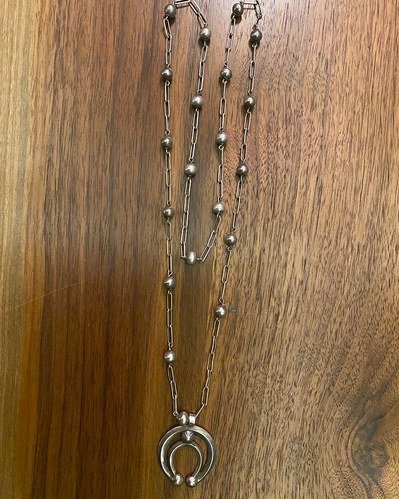 Long Navajo Chain With Naja