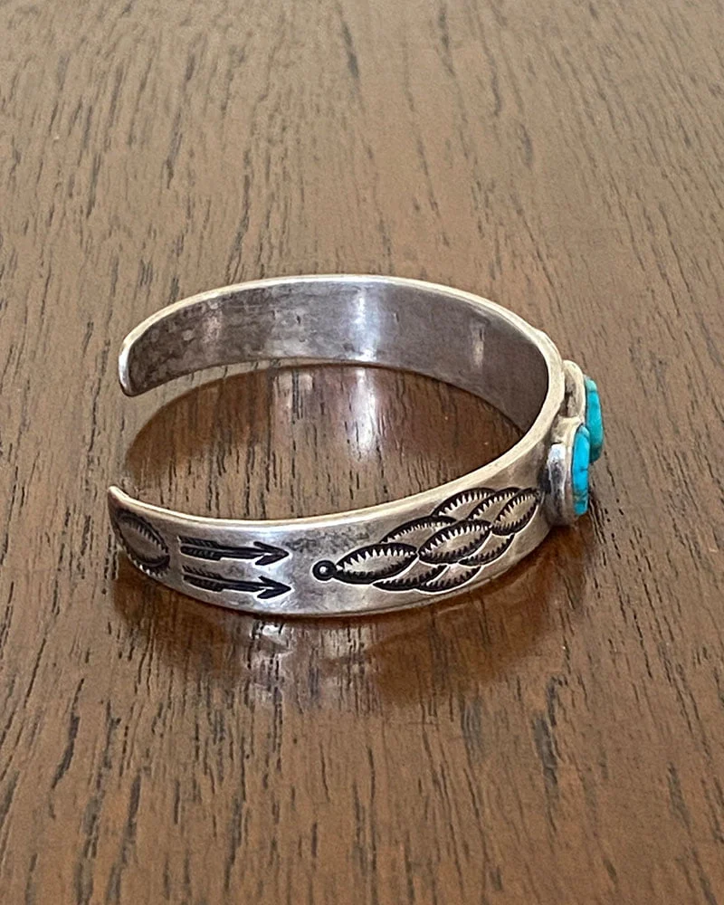 Navajo c.1930s Narrow Bracelet