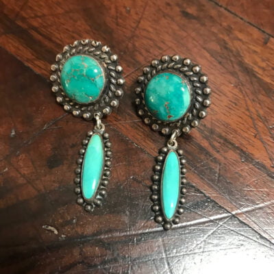 Navajo Turquoise Earrings