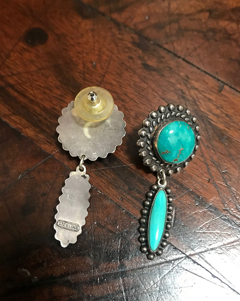 Navajo Turquoise Earrings