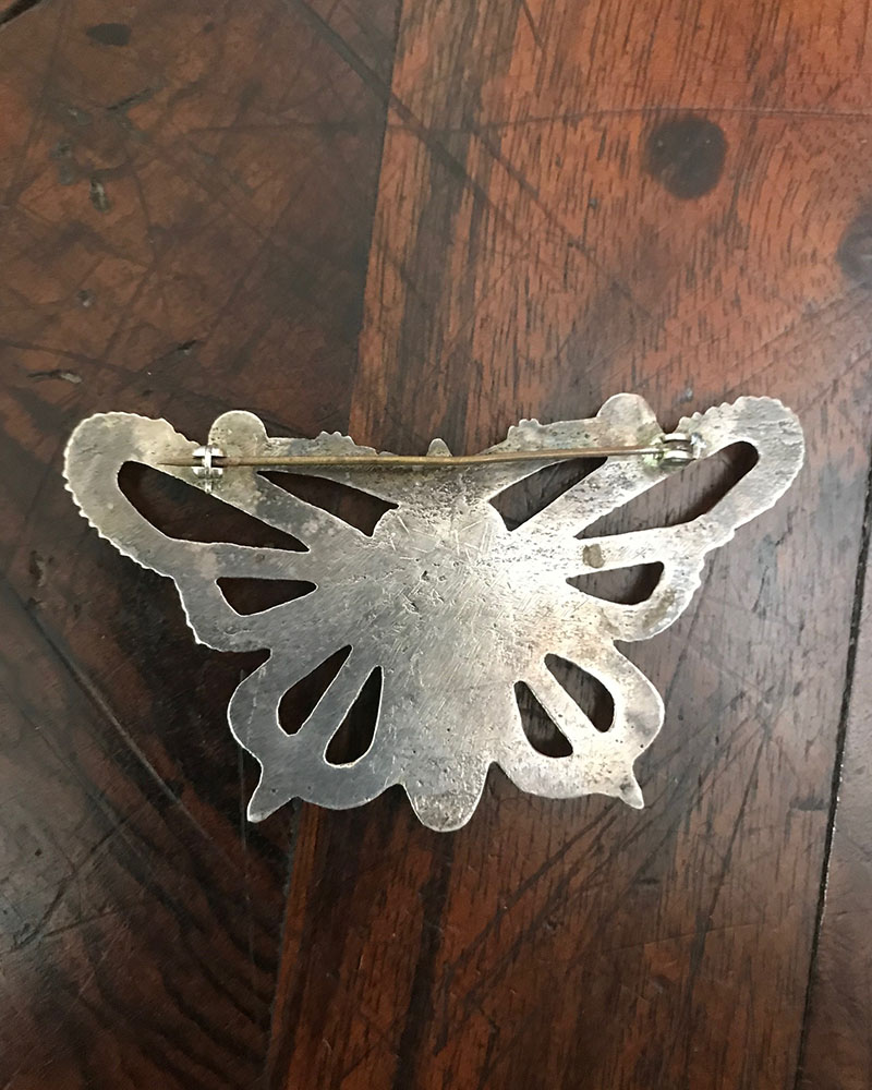 Navajo Cast Butterfly Pin