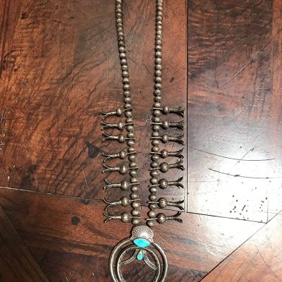 Navajo Squash Blossom Necklace