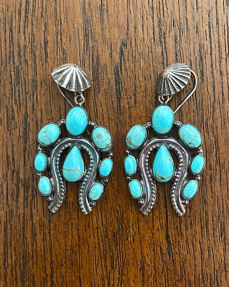 Navajo Horseshoe Earrings