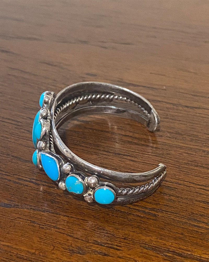 Navajo Multistone Turquoise Bracelet