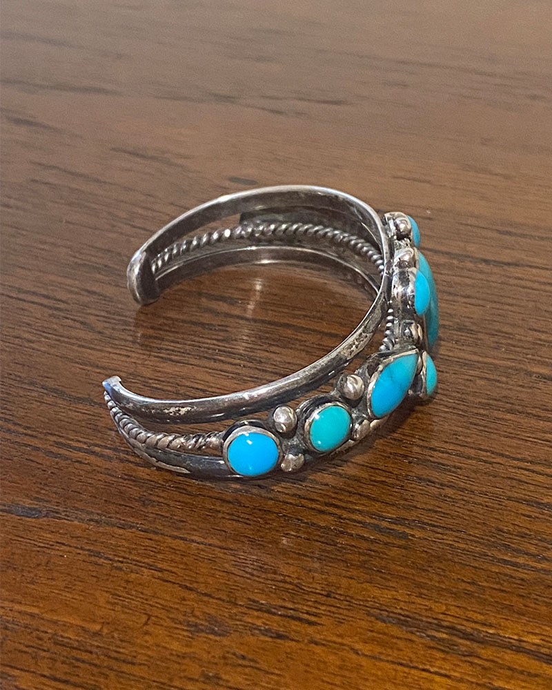 Navajo Multistone Turquoise Bracelet