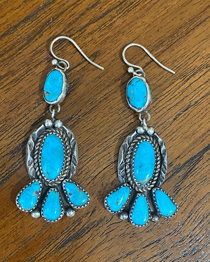 Turquoise Drop Earrings