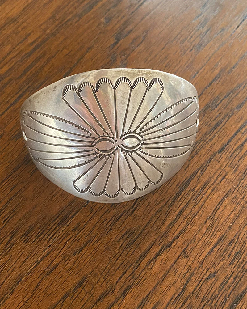 Navajo Silver Barrette