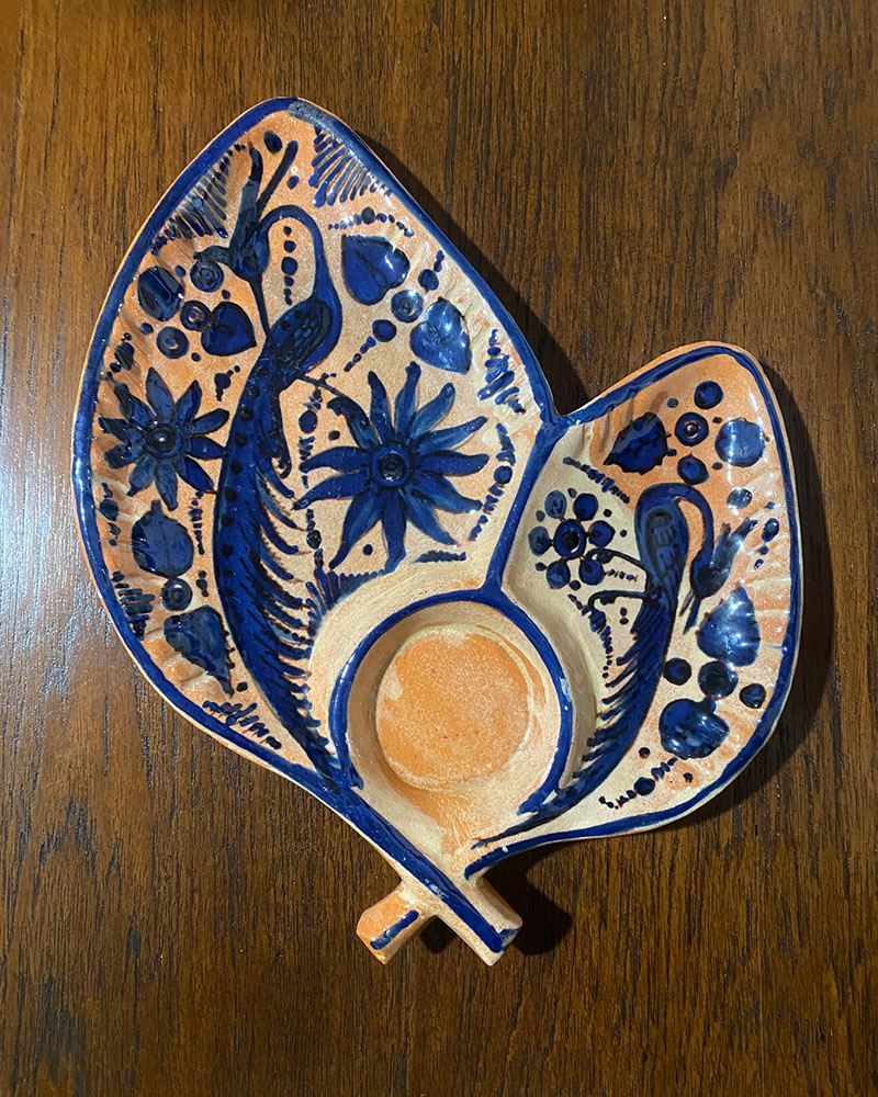 Mexican FANTASIA Salsa Plates c.1940s