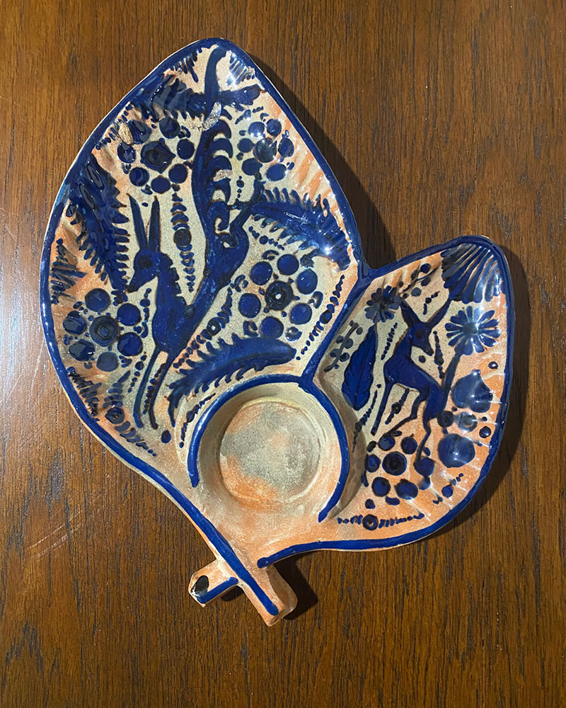 Mexican FANTASIA Salsa Plates c.1940s