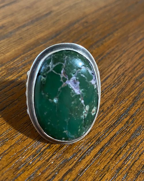 Dark Green Cerrillos Ring