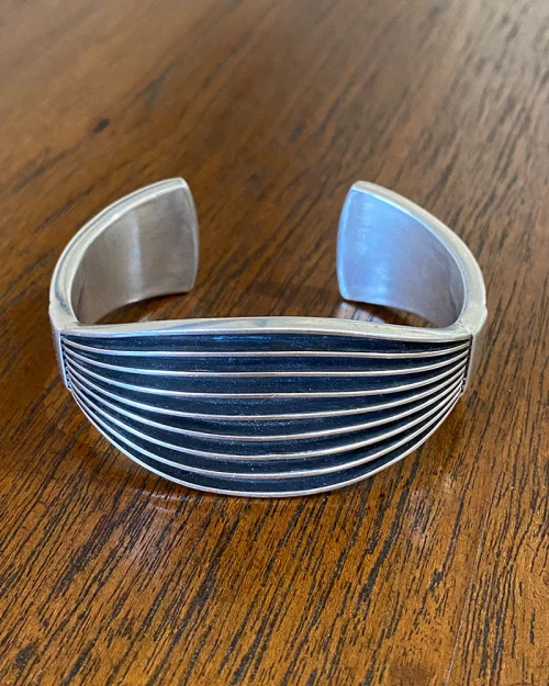Contemporary Bracelet by Navajo Francis Jones