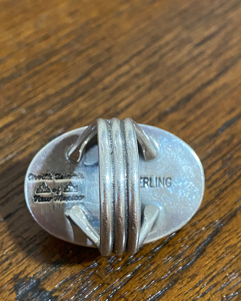 Orville Tsinnie Domed Silver Ring