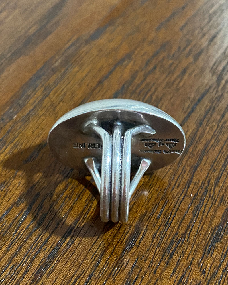 Orville Tsinnie Domed Silver Ring