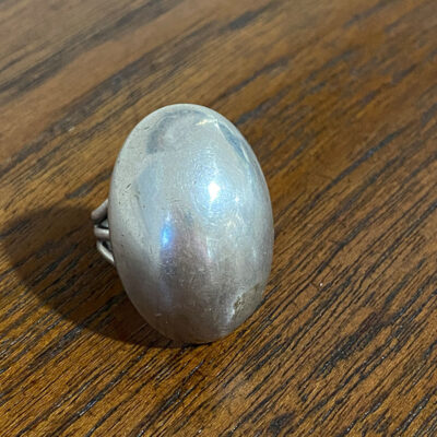 Orville Tsinnie Domed Silver Ring