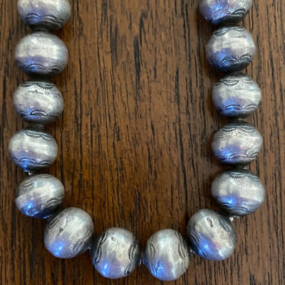 Old Navajo Hand Stamped Beads