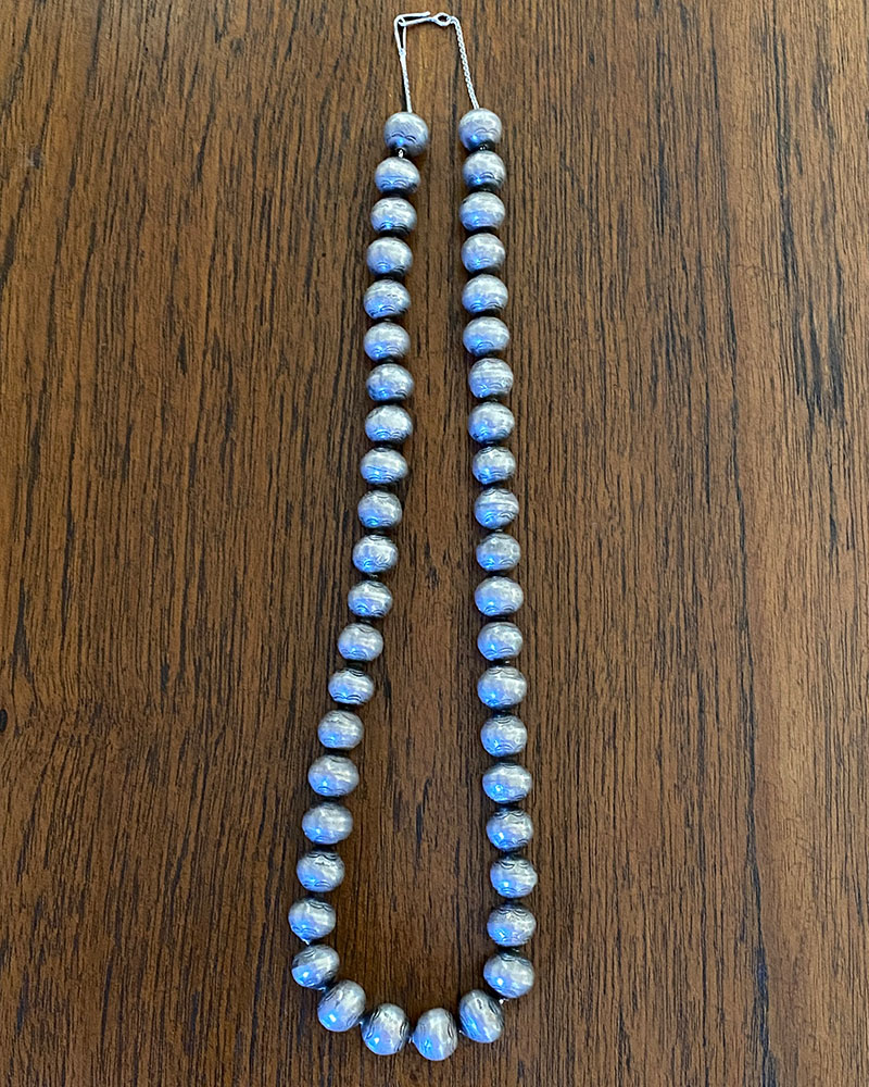Old Navajo Hand Stamped Beads