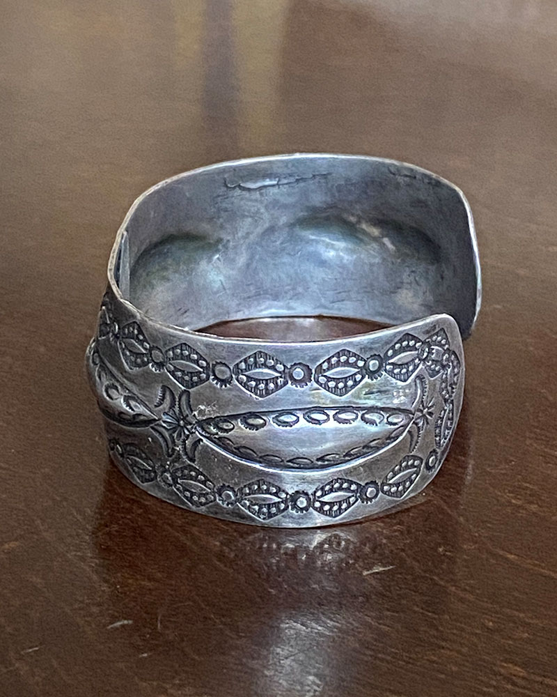 Circa 1890s Navajo Silver Bracelet