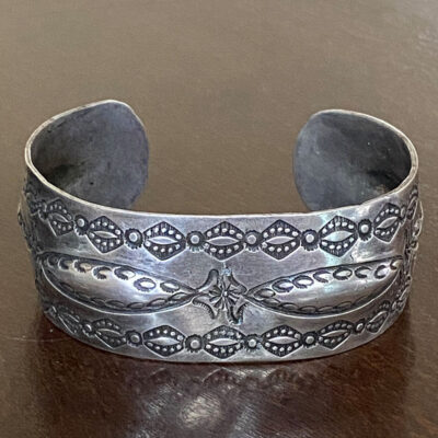 Circa 1890s Navajo Silver Bracelet