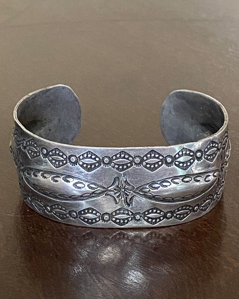Circa 1890s Navajo Silver Bracelet