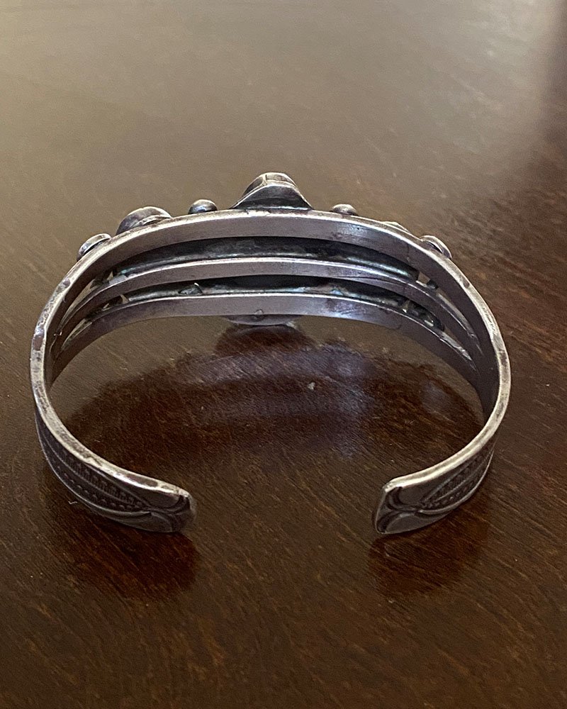 Navajo Candelaria Turquoise Bracelet
