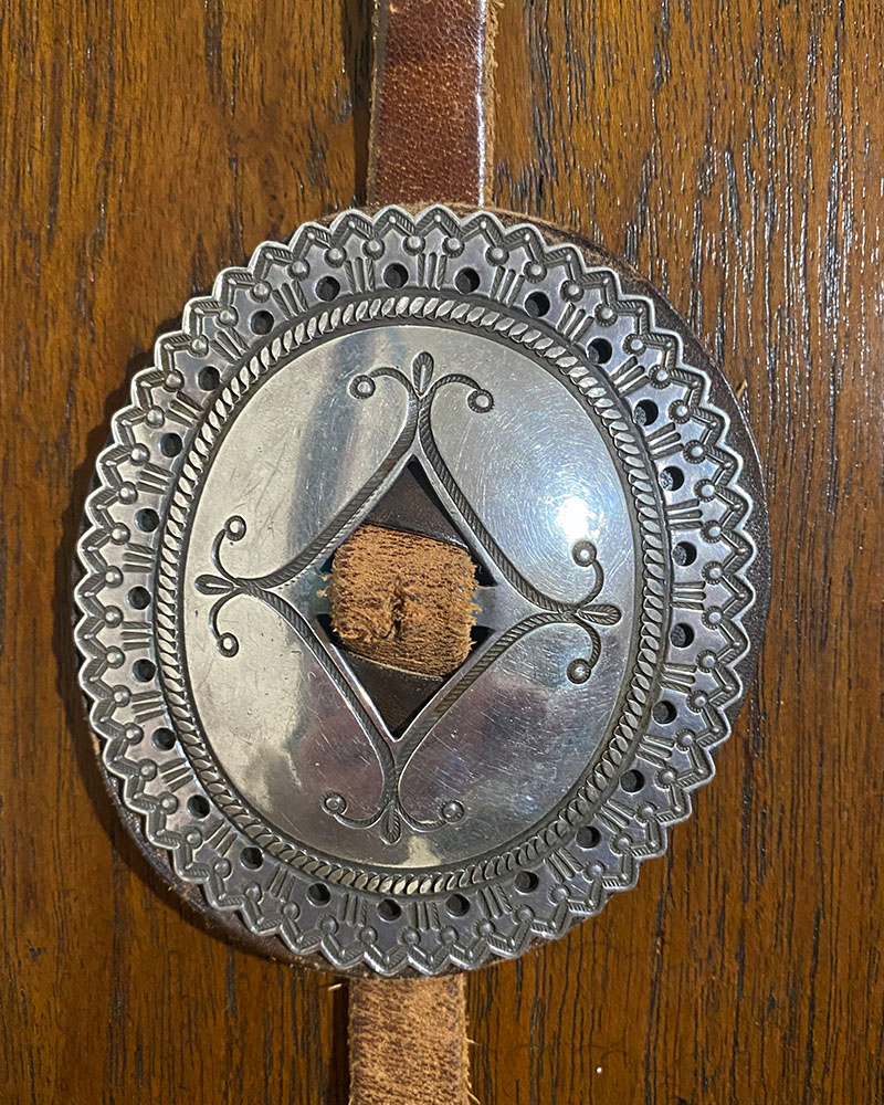 McKee Platero Silver Concho Belt