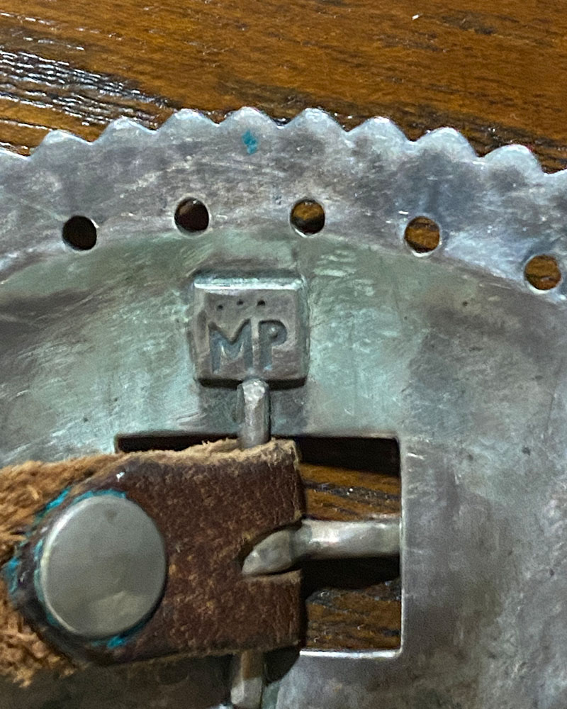 McKee Platero Silver Concho Belt