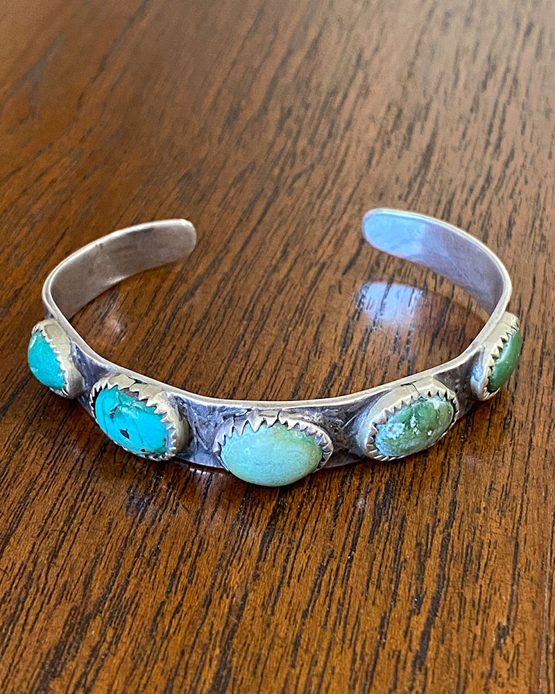 Circa 1920s Navajo Row Bracelet