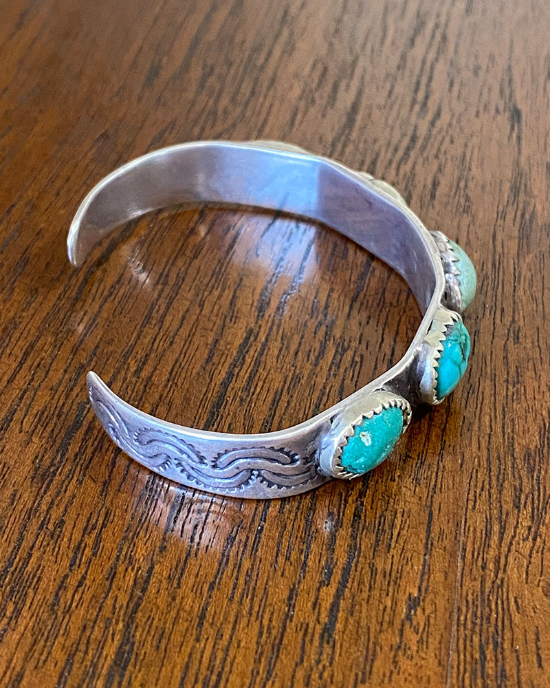 Circa 1920s Navajo Row Bracelet