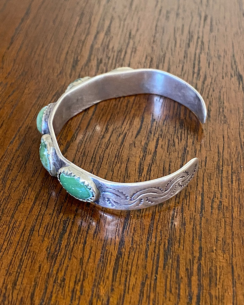 Circa 1920s Navajo Row Bracelet