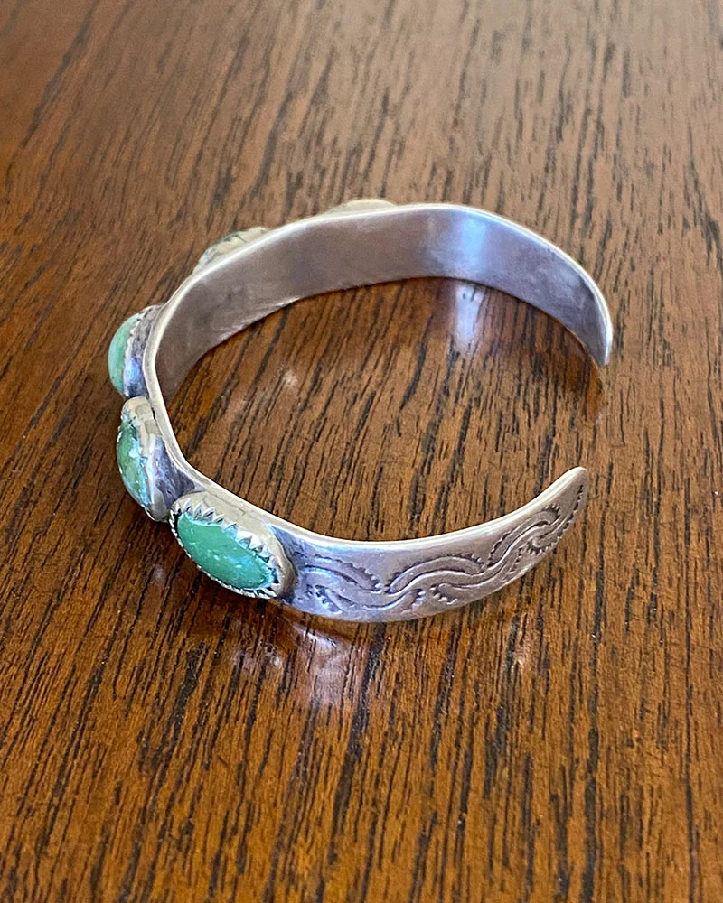 Circa 1920s Navajo Row Bracelet