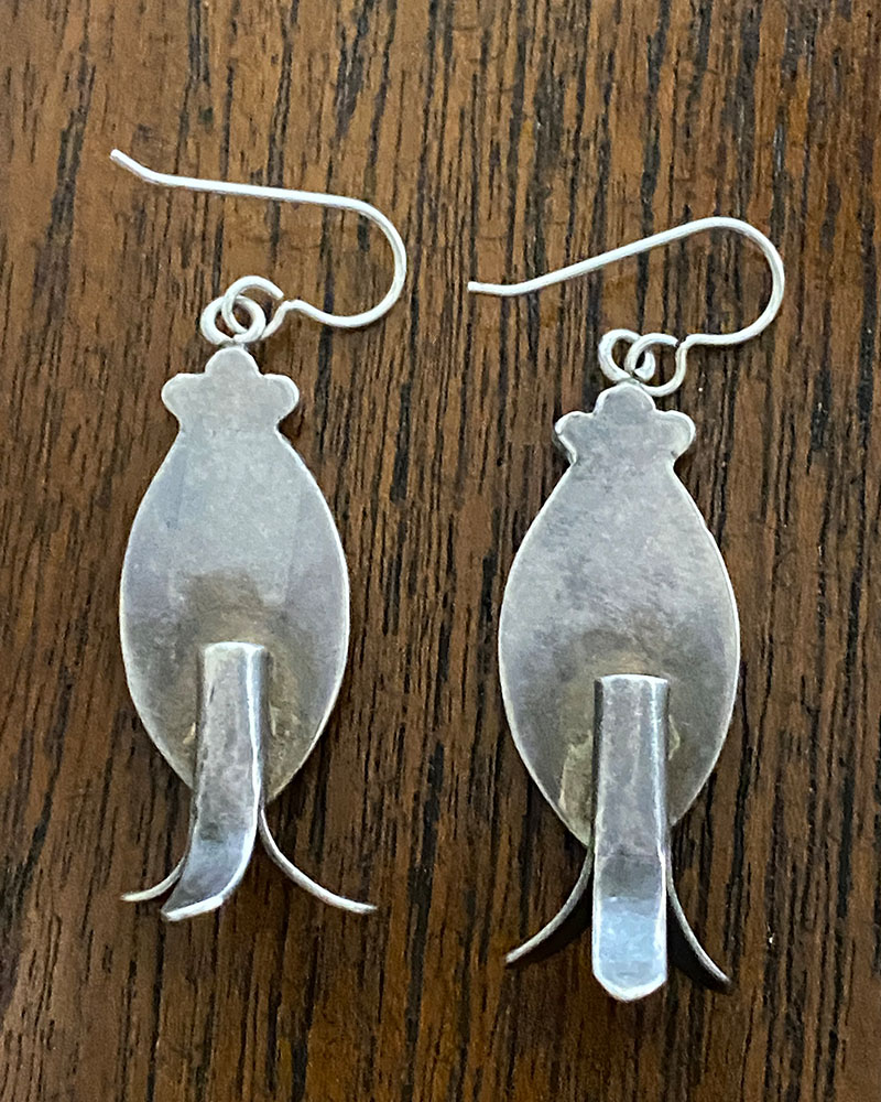 Zuni Turquoise Blossom Earrings
