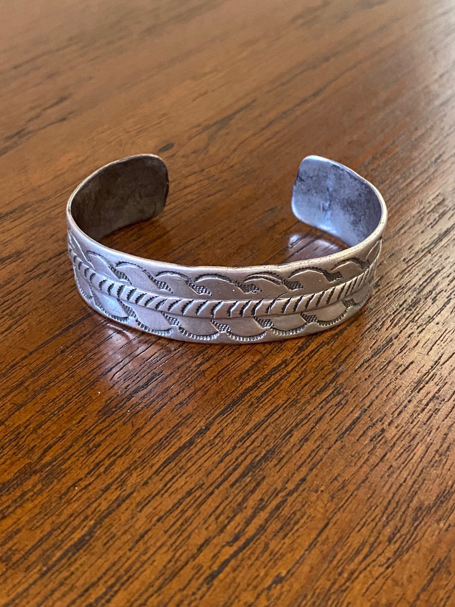 Early Navajo Silver Bracelet