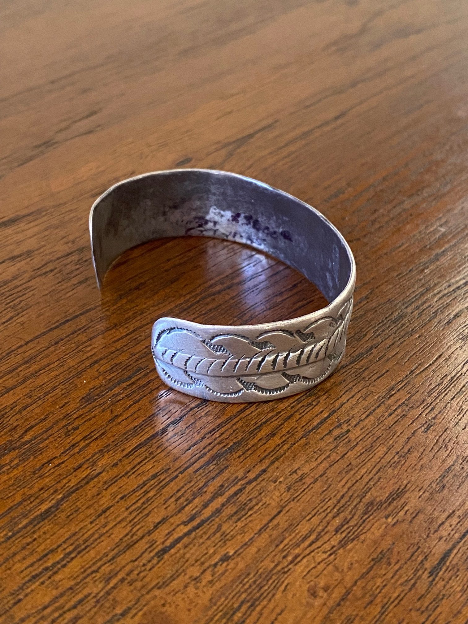 Early Navajo Silver Bracelet