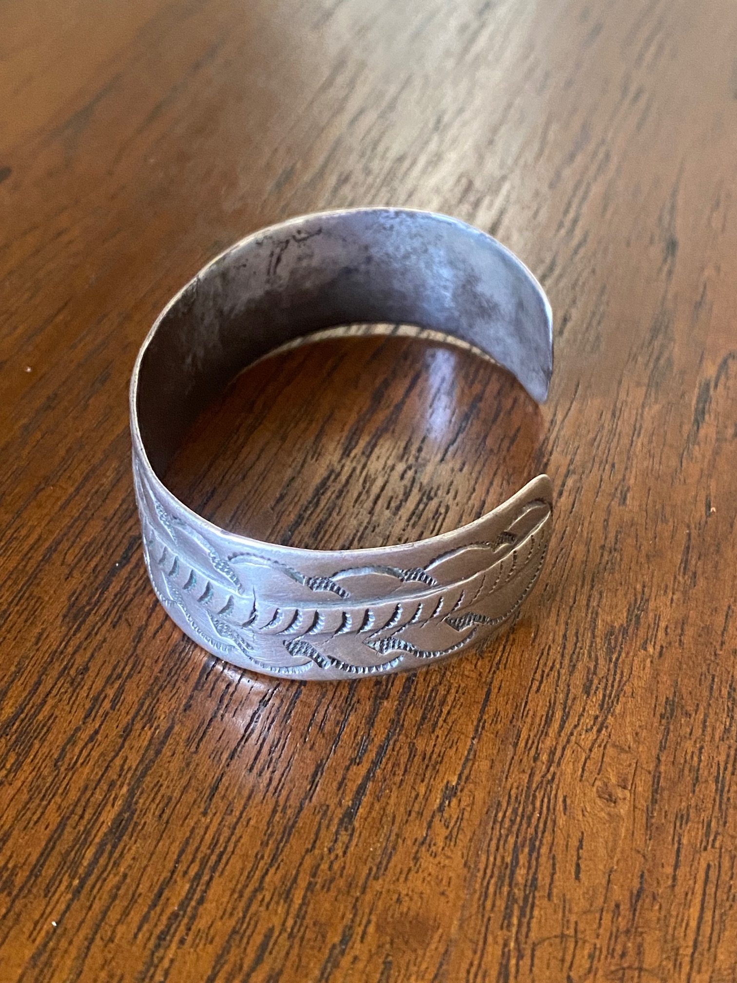 Early Navajo Silver Bracelet