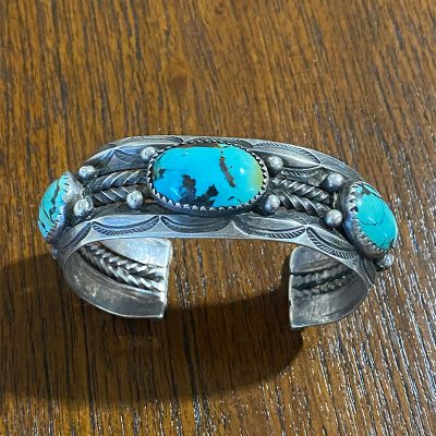 Turquoise Navajo Carinated Bracelet