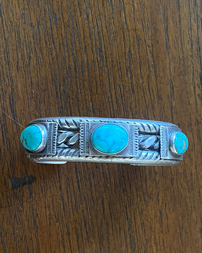 Navajo Hallmarked Ike Wilson Bracelet
