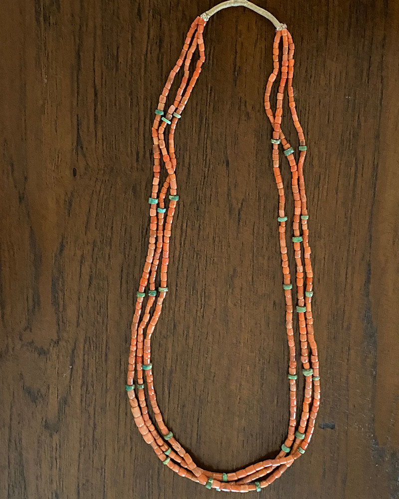 Old Santo Domingo Coral Necklace