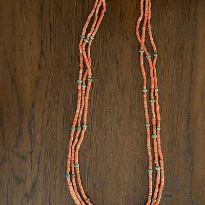 Old Santo Domingo Coral Necklace