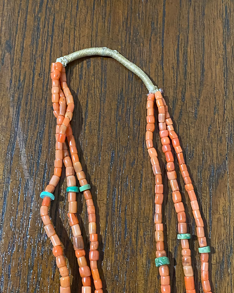 Old Santo Domingo Coral Necklace