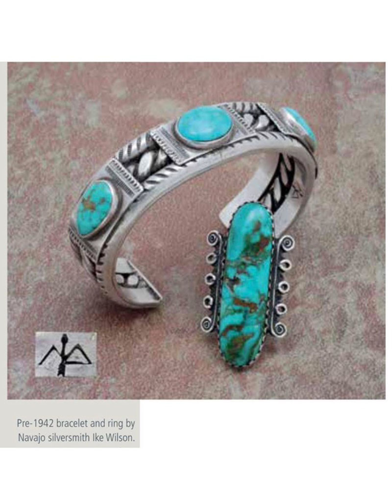 Navajo Hallmarked Ike Wilson Bracelet