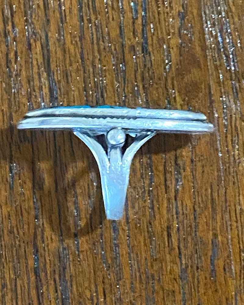 Navajo David Taliman Turquoise Ring