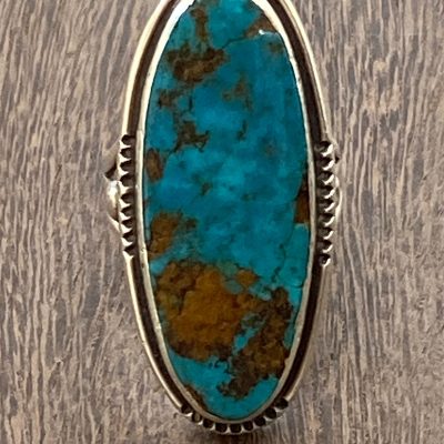Navajo David Taliman Turquoise Ring