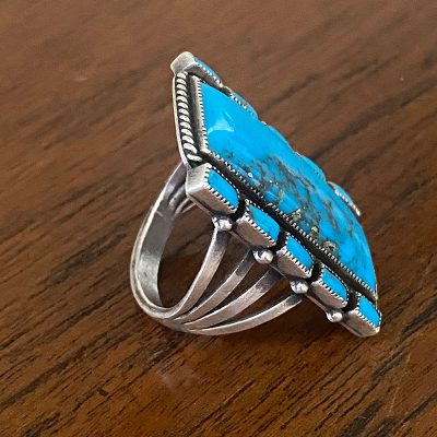 Zuni Morenci Turquoiuse Ring