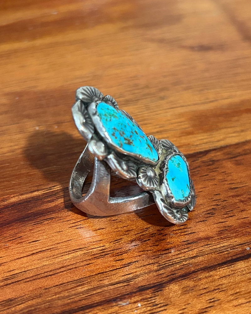 Zuni Morenci Turquoiuse Ring
