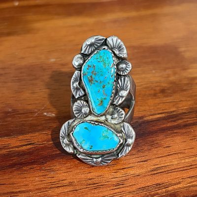 Zuni Morenci Turquoiuse Ring
