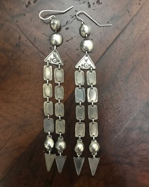 Plains Indian Designed Earrings