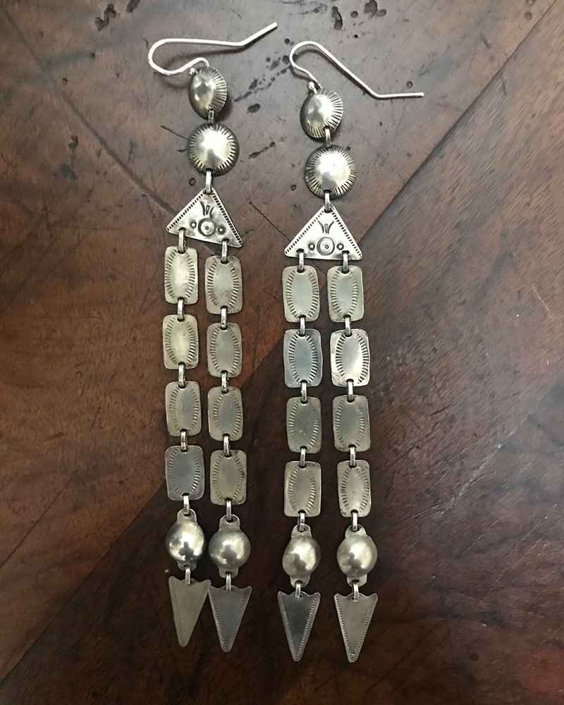 Plains Indian Designed Earrings Plains Indian Designed Earrings
