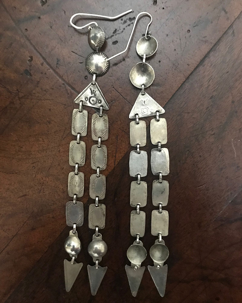 Plains Indian Designed Earrings