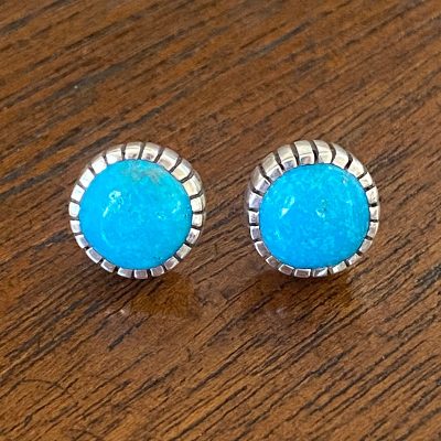 Craig Agoodie Turquoise Stud Earrings
